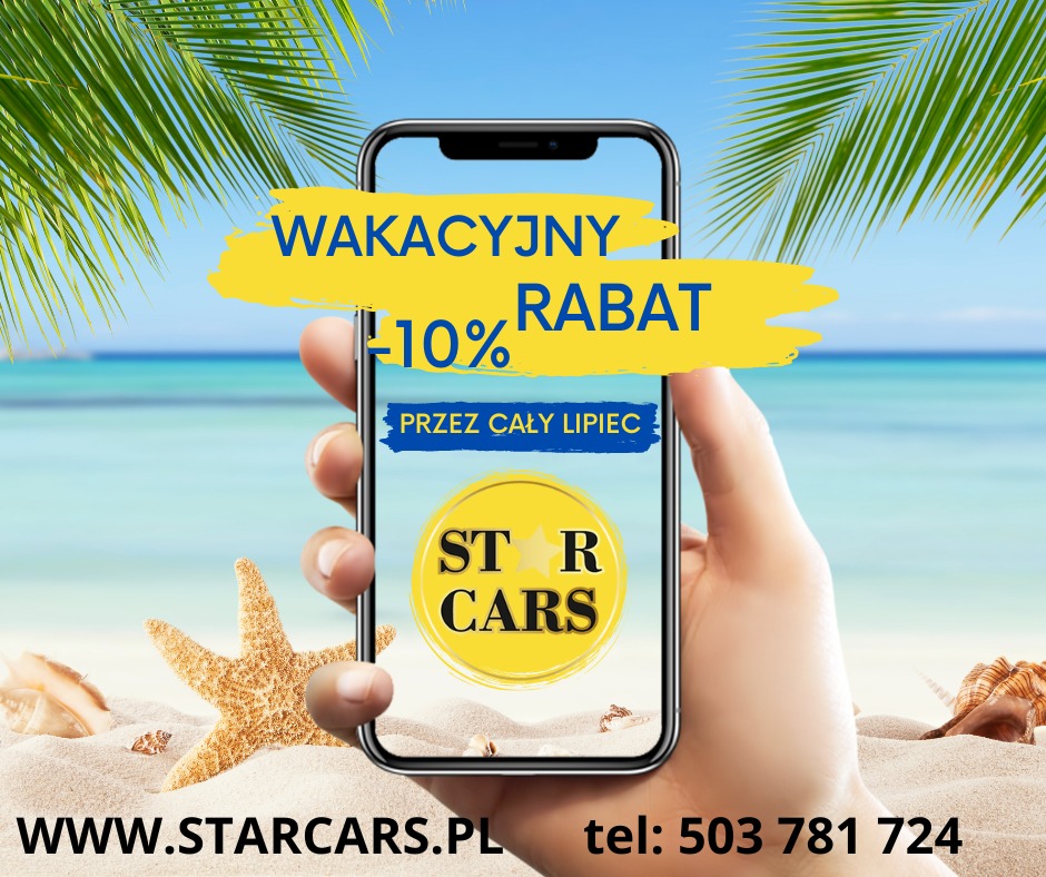 Wakacyjny rabat ze Star-Cars